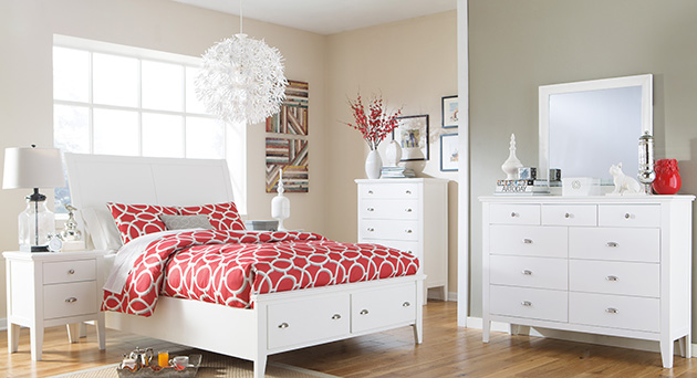 Langlor Queen Sleigh Bed